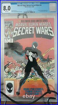 Marvel Super Heroes Secret Wars Vol 1 Issue 8 (CGC Grade 8.0) by Comic Blink