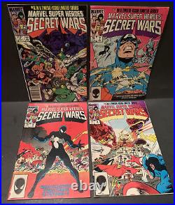 Marvel Super Heroes Secret Wars Volume 1, Complete #1-#12 Signed Jim Shooter