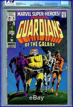 Marvel Super-Heroes Vol 1 18 CGC 7.5 1st Guardians of the Galaxy Yondu GotG OWithW