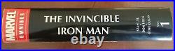 Marvel The Invincible Iron Man Omnibus Volume 1 Movie Variant Cover Stan Lee OOP
