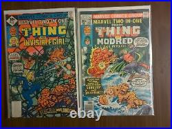 Marvel Two-In-One vol. 1 (1974) Thing lot of 38 comic books 11 14 16 18-21 23++