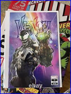 Marvel Venom Comic Book Vol. 4 #7 Variant Clayton Crain Cover NM