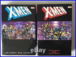 Marvel X-Men Chris Claremont Jim Lee Omnibus Vol 1 And 2 Variant Hardcover USED