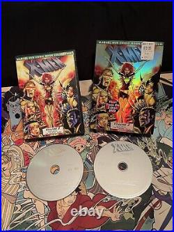 Marvel X-Men Volume 1 2 3 4 5 DVD Animated Complete Marvel Comic Book Collection