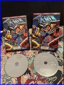 Marvel X-Men Volume 1 2 3 4 5 DVD Animated Complete Marvel Comic Book Collection