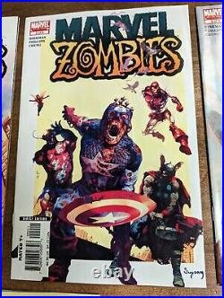 Marvel Zombies #1-5 Complete Comic Lot 1st Prints Vol. 1 2006 Robert Kirkman