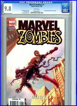 Marvel Zombies #1 CGC 9.8 Withpgs 2006 + Hardcover Vol 2 #1 etc Disney TV What If
