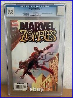 Marvel Zombies #1 CGC 9.8 Withpgs 2006 + Hardcover Vol 2 #1 etc Disney TV What If