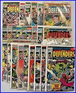 Marvel comic Defenders Vol. 1 20-23 25-51 53-152 FN Bagged Boarded 1972