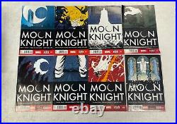 Marvel comics Moon Knight Vol. 7 1 2 4-17 #13 Damaged See Pic VF/VF+ Bagged 2014