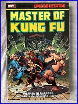 Master of Kung Fu Weapon Of The Soul Marvel Epic Collection Volume 1 rare great