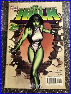 Mint She Hulk Runs. Vol. 1 + 2- important issues to upcoming Disney+ series