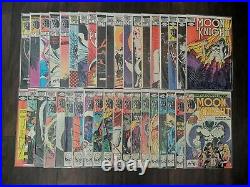 Moon Knight #1 #38 (1980 Volume 1) Complete Set/Lot/Run Marvel