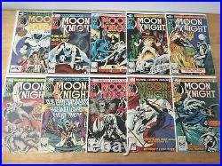 Moon Knight #1 #38 (1980 Volume 1) Complete Set/Lot/Run Marvel