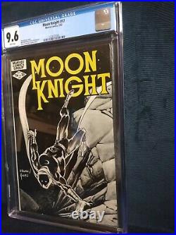Moon Knight Vol. 1, #17-cgc 9.6 White Pages