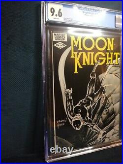 Moon Knight Vol. 1, #17-cgc 9.6 White Pages