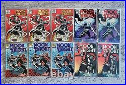 Moon Knight Volume 1 Marvel Comics Huge Lot 63 Books First Edition FN VF NM