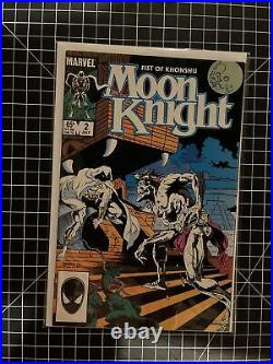 Moon Knight vol 2 Fist Of Khonshu 1-6 F1st Arthur Harrow MCU