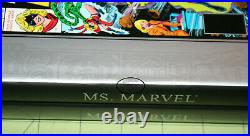 Ms. MARVEL MASTERWORKS VOL 1 2 LOT HC COMIC BOOK HARDCOVER SET CAPTAIN TPB