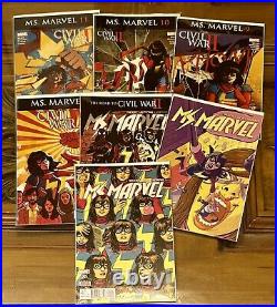 Ms. Marvel #1-38 Full Run Vol 4 Marvel Comics 2016-2019 Wilson Miyazawa Alphona