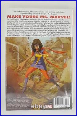 Ms. Marvel Omnibus Vol. 1 (2016, Hardcover) -Kamala Khan- NM/M, UNREAD, WRAPPED