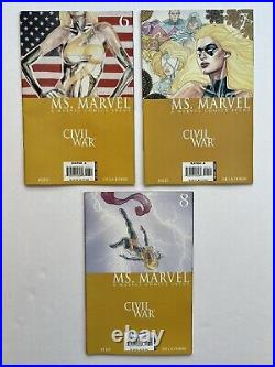 Ms. Marvel Vol 2 Iss 1-50 Complete Set 4 Keys! (2006) Cho Reed Deodato Jr