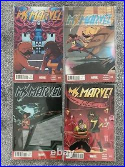 Ms. Marvel (Vol. 3) #1(5th print) -19 Set 19 Comics Lot Kamala Khan 2014-2015