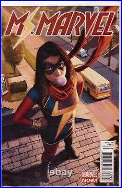 Ms. Marvel Vol 3 #2 Jorge Molina Variant (2014) Kamala Khan