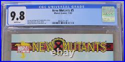 NEW MUTANTS #5 CGC 9.8 vol. 2 (2003) Regular cover (Marvel Comics)