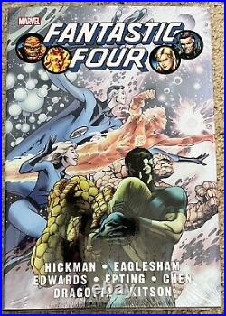 NEW SEALED FANTASTIC FOUR BY HICKMAN VOL 1 DAVIS DM OMNIBUS HC Hardcover Marvel
