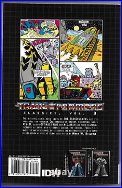 NEW Transformers Classics Vol 3 TPB NM IDW 2015 Reprints Marvel Comics 26-38