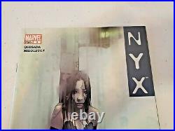 NYX # 3 Vol 1 1st Appearance X-23 Laura Kinney Wolverine Clone Marvel