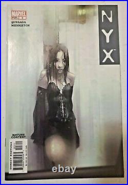 NYX # 3 Vol 1 1st Appearance X-23 Laura Kinney Wolverine Clone Marvel High Grade