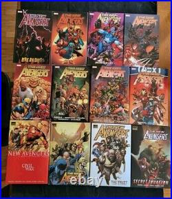 New Avengers Lot 17 Books 6 Tpb 11 Premier Editions Bendis Marvel Vol 1- 12 +++