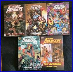 New Avengers Lot 17 Books 6 Tpb 11 Premier Editions Bendis Marvel Vol 1- 12 +++