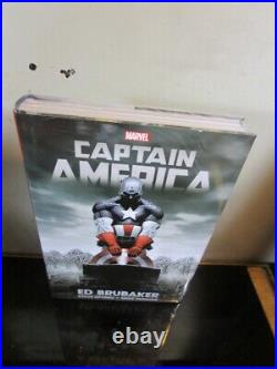 New marvel captain america by ed brubaker omnibus hc vol 01 dm var new