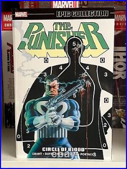 OOP Punisher Circle of Blood Epic Collection Marvel TPB Volume 2