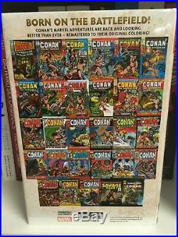 OOP SEALED Conan The Barbarian Original Marvel Year Omnibus Volume 1 Colossal HC