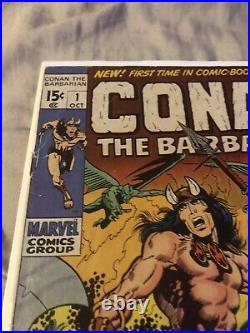 Original Marvel Comics Group Vol. 1 #1 Conan The Barbarian. Oct. 1970