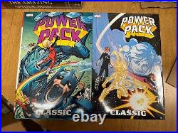 Power Pack Omnibus Volume 1 & 2 Cover Marvel Comics HC