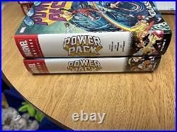 Power Pack Omnibus Volume 1 & 2 Cover Marvel Comics HC