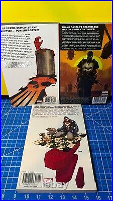 Punisher Max Complete Collection Vol 5 6 7 Tpb Omnibus Jason Aaron RARE OOP