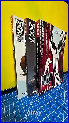 Punisher Max Complete Collection Vol 5 6 7 Tpb Omnibus Jason Aaron RARE OOP