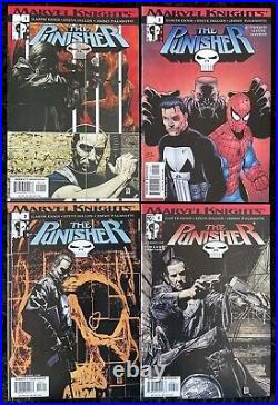 Punisher Vol. 4 #1-4, Vol. 5 #1-12, Vol. 6 #1-37 COMPLETE Marvel Knights SETS