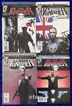 Punisher Vol. 4 #1-4, Vol. 5 #1-12, Vol. 6 #1-37 COMPLETE Marvel Knights SETS