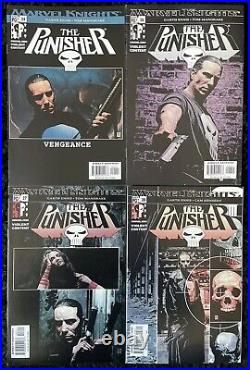 Punisher Vol. 4 #1-4, Vol. 5 #1-12, Vol. 6 #1-37 COMPLETE Marvel Knights SETS