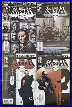 Punisher Vol. 4 #1-4, Vol. 5 #1-12, Vol. 6 #1-37 COMPLETE Marvel Knights SETS