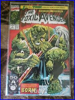 Rare 1st Issue The Toxic Avenger Vol. 1 No. 1 April 1991 Marvel Comics 50 Years