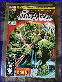 Rare 1st Issue The Toxic Avenger Vol. 1 No. 1 April 1991 Marvel Comics 50 Years