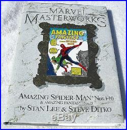Rare Marvel Masterworks Spider-Man Vol 1 Limited Hardcover HC Slipcase Stan Lee